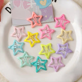 Pack Off 06 Star Design Girl Hair Clip | Hair Clip For Women | Best Quality Hair Clip ( Random Color )