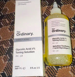 The Ordinary Glycolic Acid 7% Toning Solution | Exfoliating Brightening Face & Body Toner - 240ml