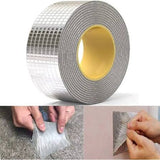 1.5 Meter Butyl Tape | Strong Aluminum Foil Tape Waterpoof | Rubber Butyl Tape (Width 2 Meter)