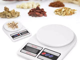 Digital Kitchen Weight Scale | 10 Kg Capacity | Measures In G & Oz | Without LED