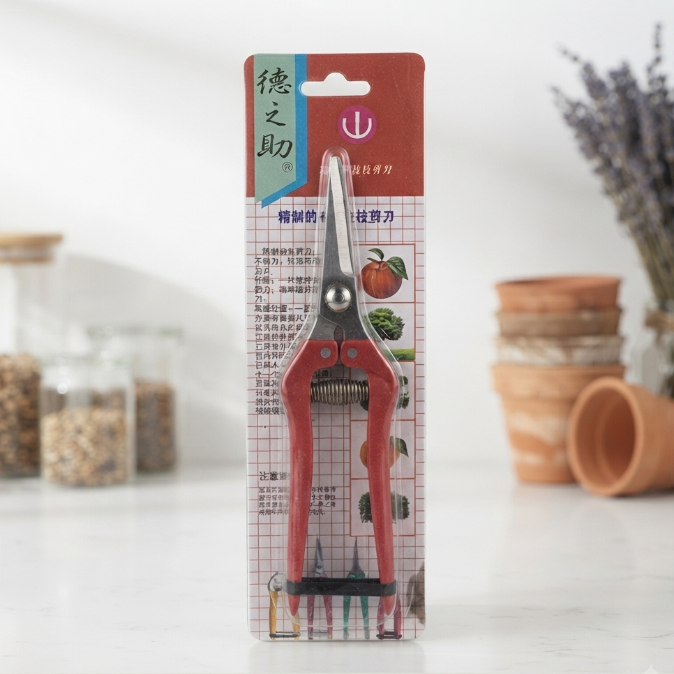 High Quality Garden Scissor Pruning Cutter Garden Cutter Pruning Shears For Plants - Gardening Product Designed For Cutting And Daily Maintenance Routine (Random Color)