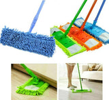 Mop, Floor Cleaner Home Cleaning Supply Flat Mop Microfiber Wet Dust Mop Wet & Dry Mop (Random Colors)