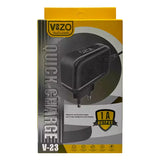 V23 – Simple Micro USB Charger With Built-In Cable | Best Quality Charger Android - Vizo V23 Charger - Mobile Phone Charger ( Random Color )
