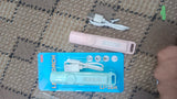 Rechargeable LED Torch Light With USB Charging Cable (Random Color)