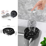 Glass Washer - Glass Washer For Kitchen - Glass Rinser Cup Bottle Washer Cleaner For Kitchen Sinks, Kitchen Sink Accessories Attachment Stainless