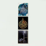 Set Of 9 Premium Wall Art Photo Tiles – Modern Home Decor Sets