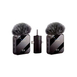 F11-2 (3 In 1) Noise Cancelling Wireless Dual Microphone Biggest Battery - Electronic Accessory Designed For Audio Recording And Voice Capture Routine