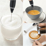 2 In 1 Electric Coffee Beater - Milk Frother And Egg Whisk - USB Electric Rechargeable Kitchen Tool For Versatile Mixing And Frothing