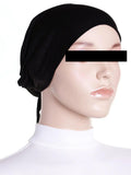 Pack Of 2 Inner Hijab Cap Muslim Inner Hijab Cap / Muslim Women Plain Hat Islamic Inner Caps Head Wear Under Scarf Hijab