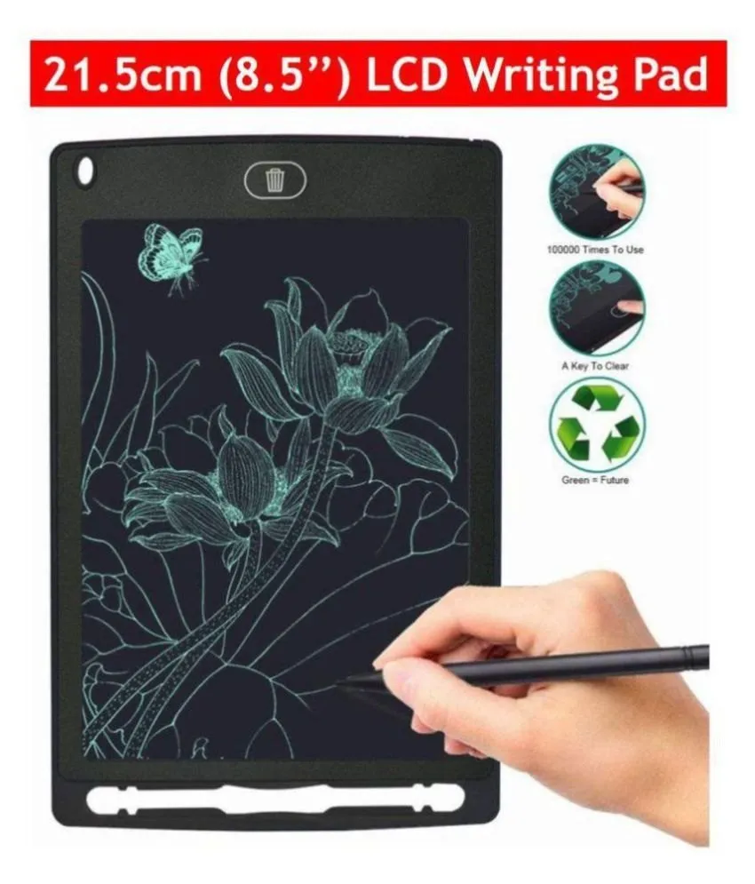 8.5 inch multicolor Writing Pad LCD Tablet For Kids (random color )