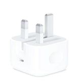 Apple Original 20W 3-Pin Power Adapter With 12-Pin Charging Cable | Fast Charging Wall Charger For IPhone & Apple Devices