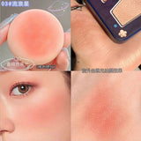 3 In 1 Colors Facial Blush Gradual Powder Blusher Shimmer Highlighter Three-Dimensional Brightening Powder Blusher Palette - Biya Korean Highlighter & Blush Palette