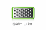 5-In-1 Multi Grater & Mandoline Slicer With Storage Box – Stainless Steel Blades Vegetable & Fruit Cutter