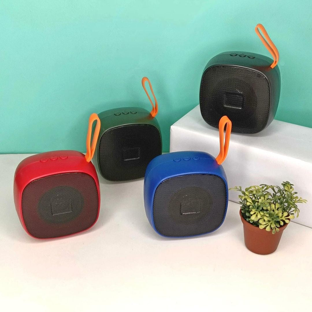 X-312 Portable Bluetooth Speaker 5.0 – Best-Selling Outdoor Wireless Speaker With Built-In Battery, USB Drive Support & Voice Prompt (Random Color)