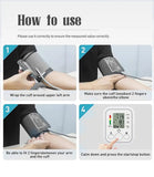 Digital Blood Pressure Monitor – Fully Automatic Upper Arm BP Machine With Heart Rate Detection, Accurate Readings, Easy-To-Use Home Health Device (Without Cell)