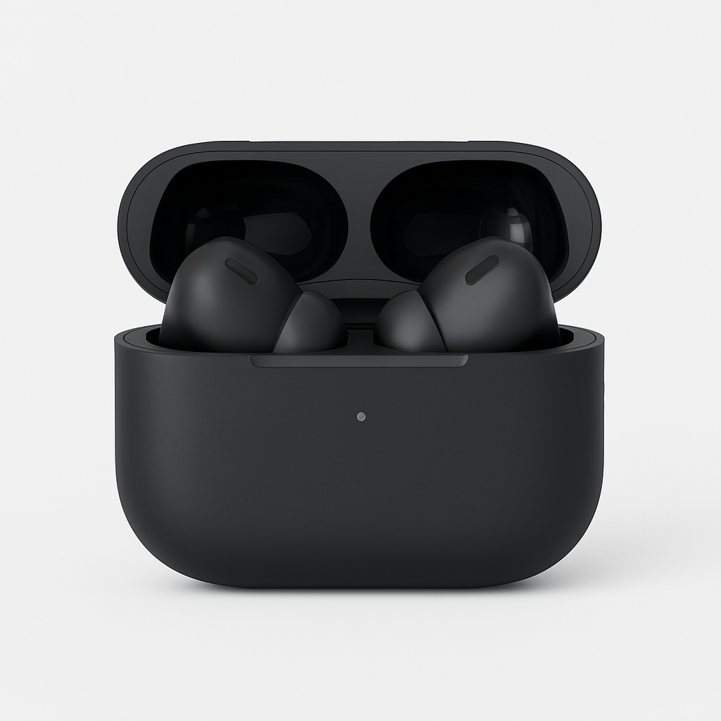 Apple Pro 2 BT Earbuds – Wireless Earphones With Buzzar, Volume Control & Wireless Charging Case