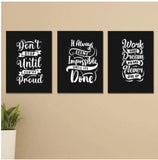 Set Of 3 Wooden Photo Tile Wall Art Frames (8×11 Inches) – Premium MDF Spiritual Wall Décor With Easy Stick Back