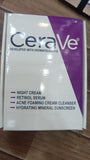 CeraVe 4-In-1 Skincare Bundle: Night Cream, Sunblock, Cleanser & Serum For Radiant Skin
