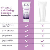 Sanfe Instant Tan & Dead Skin Removal Exfoliating Gel – Deep Exfoliation For Smooth & Bright Skin