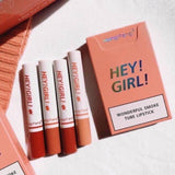 4-In-1 Trending Lipstick Set β Cigarette-Shaped Matte Lipsticks, Long-Lasting, Easy To Apply, Non-Sticky & Fade-Resistant Lip Gloss For Makeup Lovers