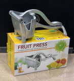 Stainless Steel Lemon Orange Clip Handheld Fruit Juicer | Durable Manual Portable Juicer | Kitchen & Baby Fruit Squeezer