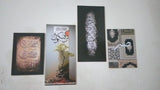 Set Of 4 Pcs Islamic Calligraphy Art Elegant Durable Stylish Decorative And Meaningful Wall Hanging Collection