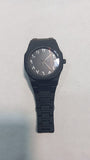The Noir Eastern Minimalist – Matte Black Octagonal Timepiece ( Without Box)