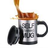 Self Stirring Mug (Cell Operated) (Random Colors)