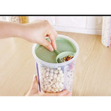 Marshal Storage Jar - 3 In 1 Jar - 3 Portion Storage Jar (2200 Ml) (Random Color)