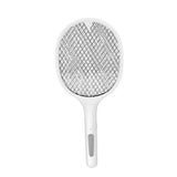 Mosquito Racket Electric Fly Swatter Powerful USB Rechargeable Grid 3-Layer Mesh Home Fly Killer Lamp (Random Color)