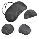 1 PC SLEEP MASK NATURAL SLEEPING EYE MASK EYESHADE COVER SHADE EYE PATCH WOMEN MEN SOFT PORTABLE TRAVEL EYEPATCH(Random Color)