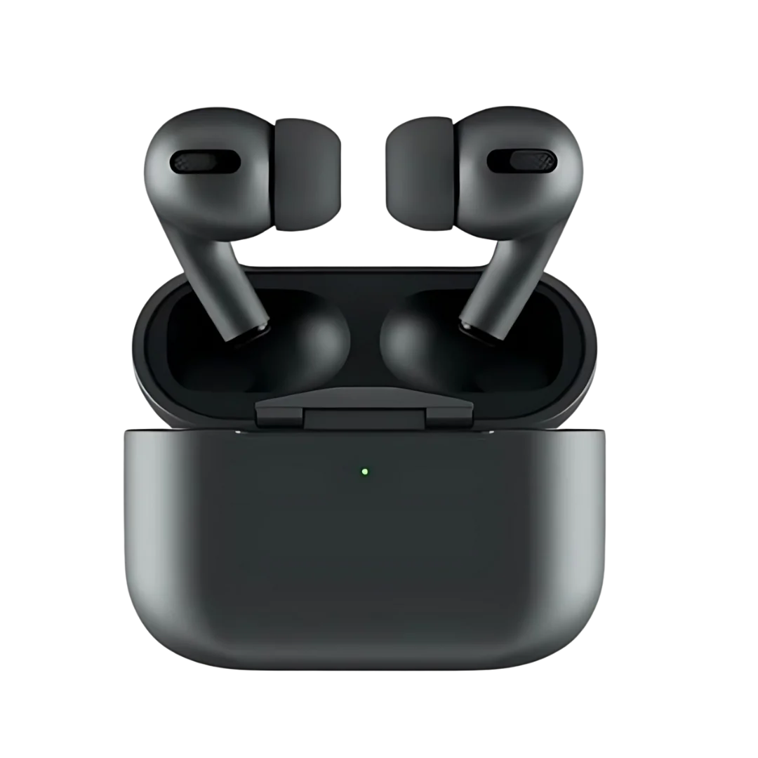 Black Apple Airpods Pro 2 Hengxuan (High Copy With Popup Msg/Locate In Find My Iphone) Black