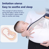 Baby Carrier, Ergonomic Baby Strap One Shoulder Labor-Saving Polyester Baby Half Wrapped Sling (Random Color)