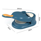 Combo Pack 2 In 1 Dumpling Maker + Dishwashing Rug | Best Samosa Maker & Metal Wire Dish Washing Rugs For Kitchen (Random Color)