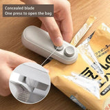 Portable Heat Sealer Machine For Food Bags – USB Rechargeable