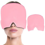 Migraine Relief Cap With Box - Instant Headache Relief Hat Reusable Gel Cap For Migraine Pain Relief Wearable Hot Cold Therapy Therapy (Random Color)