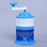 Handle DIY Ice Crusher Manual Multifunction Portable Ice Slush Maker Home Snow Cone Smoothie Ice Block Making Machine Ice Shaver