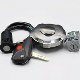 Switch Kit For Honda CG125 Computer Key 3 In 1 Set – Ignition Switch, Tank Cap & Side Lock (Single Key Operated)
