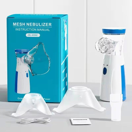 Portable Rechargeable Nebulizer | Asthma Inhaler Machine For Kids And Adults (0.5L) - Health Product Designed For Respiratory Support And Daily Safety Routine