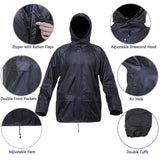 Rain Suit For Men Women Waterproof Lightweight Durable Comfortable Easy To Wear