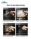 Oven Cleaner – Heavy-Duty Grease & Spill Remover | THREE GUYS - German Engineered (250)