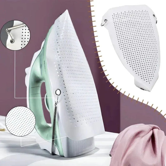 Iron Cover Protector – Non-Stick, Heat-Resistant Ironing Shoe For Clothes Protection, Prevents Scorch Marks & Ensures Smooth Ironing