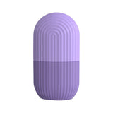 Face Ice Roller Silicone Facial Massager To Enhance Skin Glow, Without Box (Random Color)