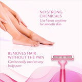 2 Pcs Set Tinkle Body Hair Remover Razor For Women