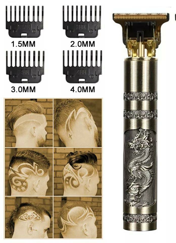 (Metal Body) T9 Electric Shaver Man Cordless Hair Beard Trimmer For Men Haircut Shaving Machine Tools Barber Accessories