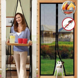 Magnetic Mosquito Mesh Door Net – Hands-Free Automatic Closing Insect Screen