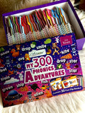 30 Read And Rhyme Flip Books Phonics Learning Set With 300 Words For Kids