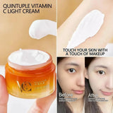 VC Five Fold Vitamin C Tone-Up Cream – Brightening & Hydrating Facial Daily Moisturizer
