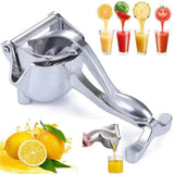 Stainless Steel Lemon Orange Clip Handheld Fruit Juicer | Durable Manual Portable Juicer | Kitchen & Baby Fruit Squeezer