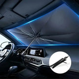 Premium Car Windshield Sun Shade Umbrella – Foldable UV Reflector & Heat Insulation Cover